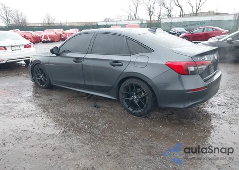 2023 Honda Civic Sport из США, поврежденный, VIN 2HGFE2F53PH544896